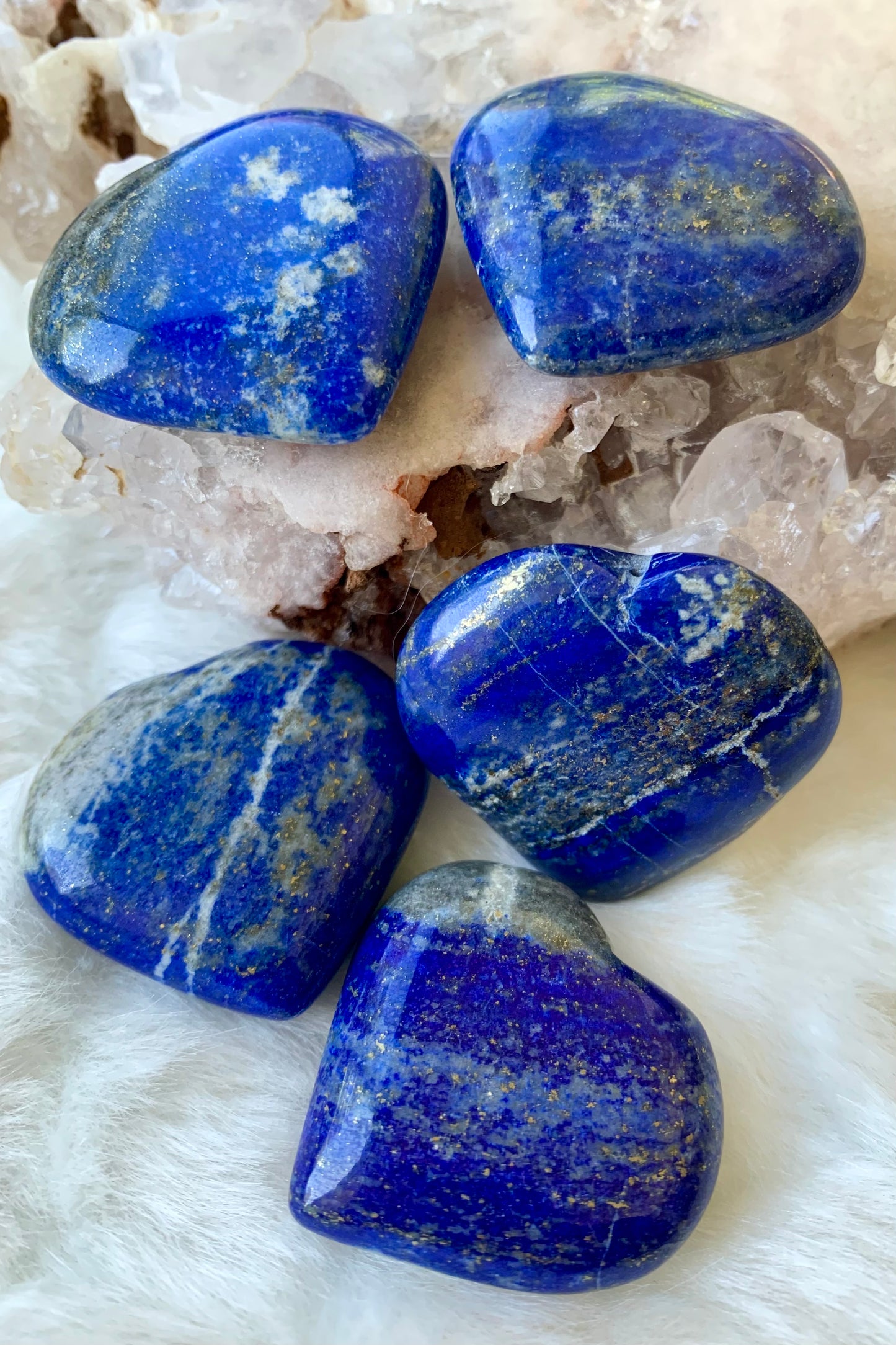 Lapis Lazuli Mini Heart