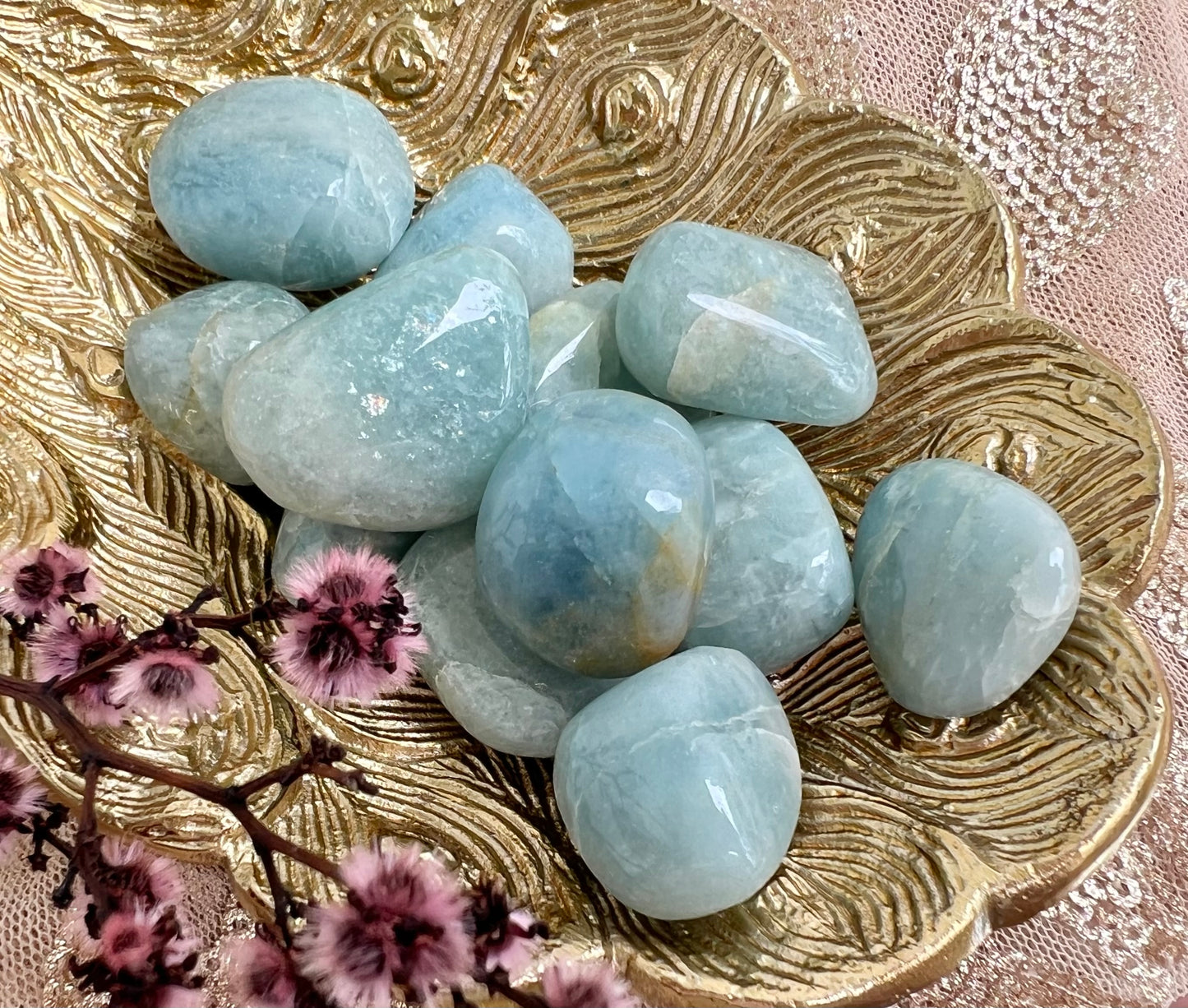 Aquamarine Crystal Tumble